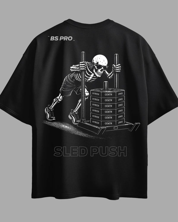 Oversized Exclusive - Hybrid Sled Push Preta