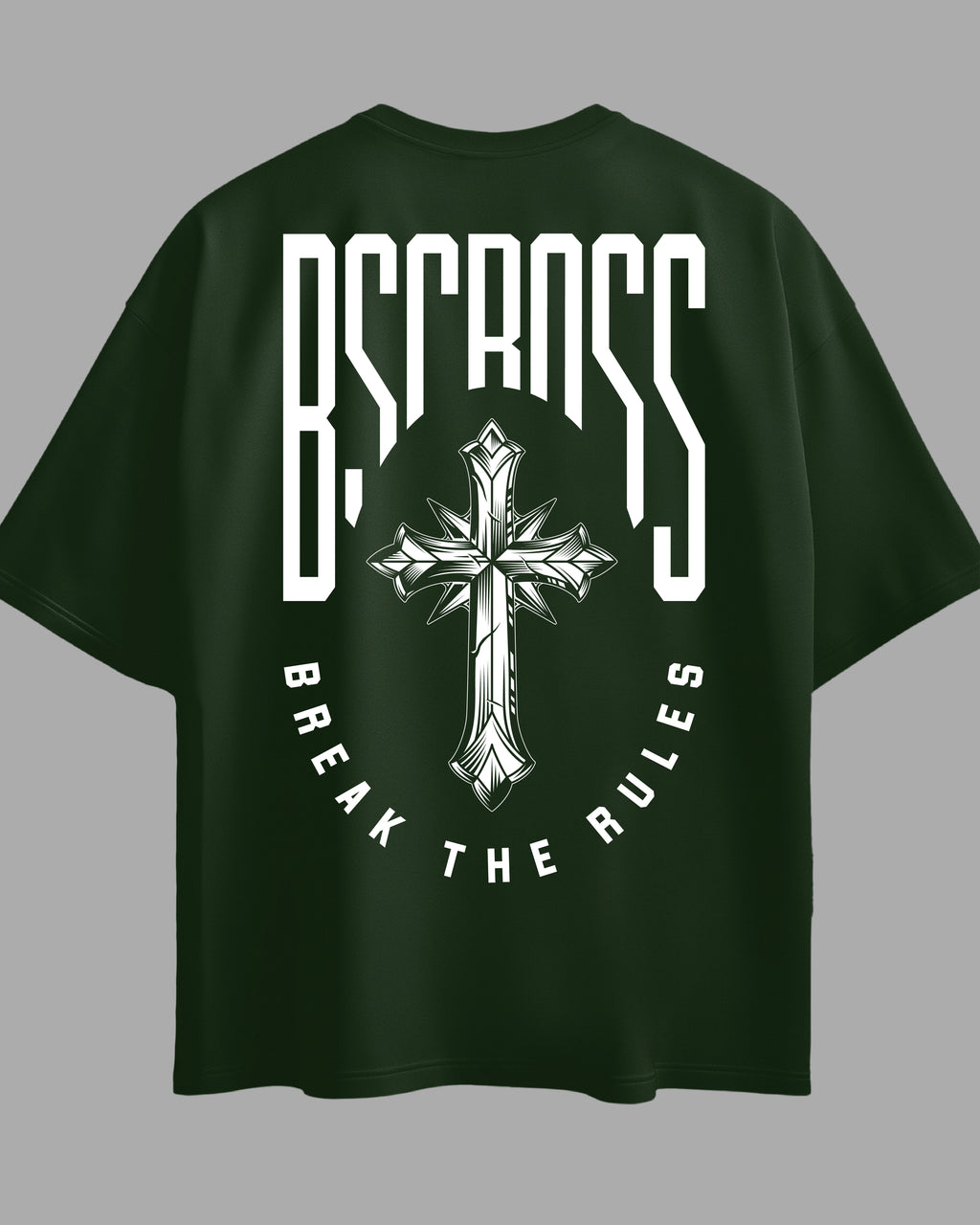 Oversized Exclusive - Cross Diamond Verde