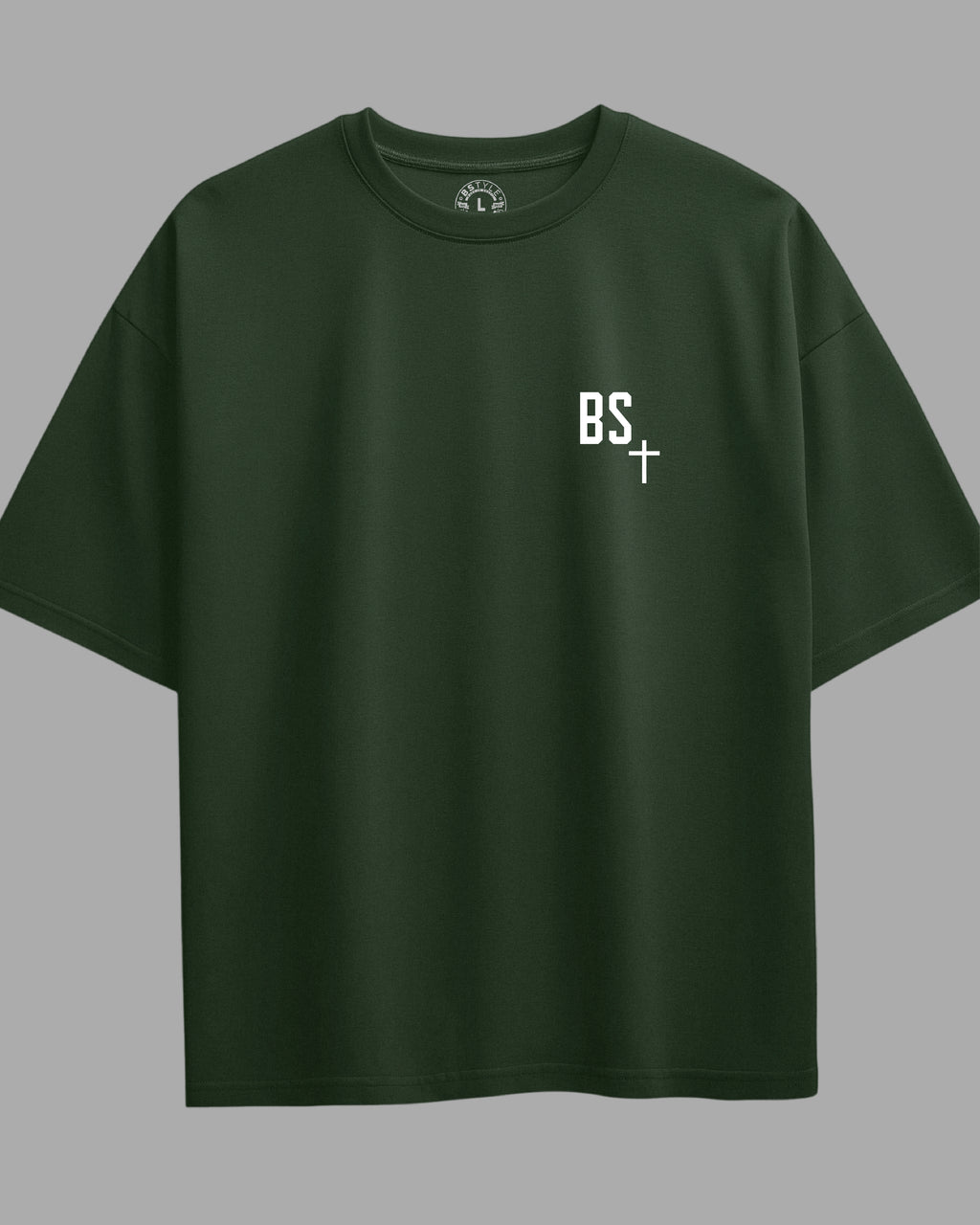 Oversized Exclusive - Cross Diamond Verde