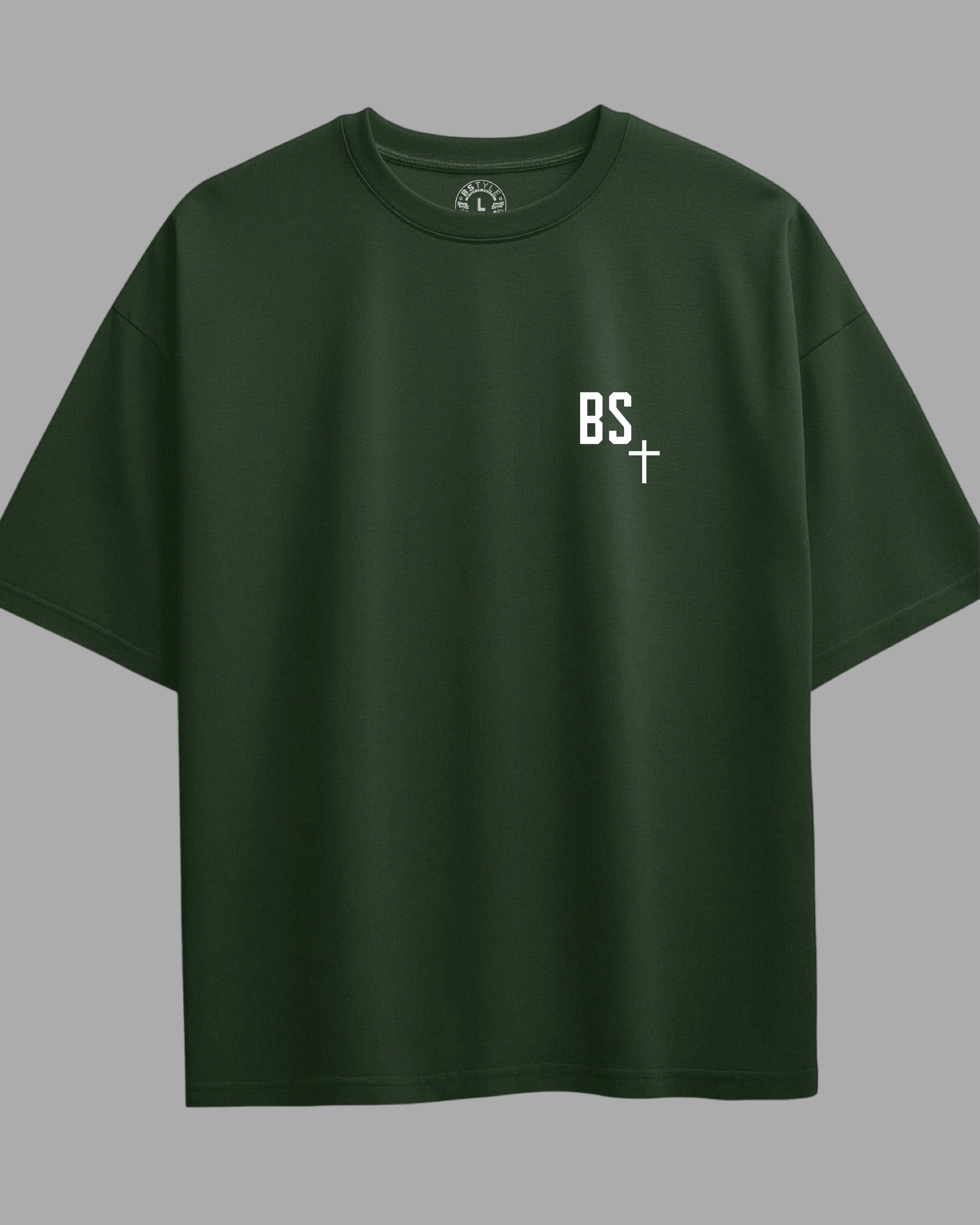 Oversized Exclusive - Cross Diamond Verde