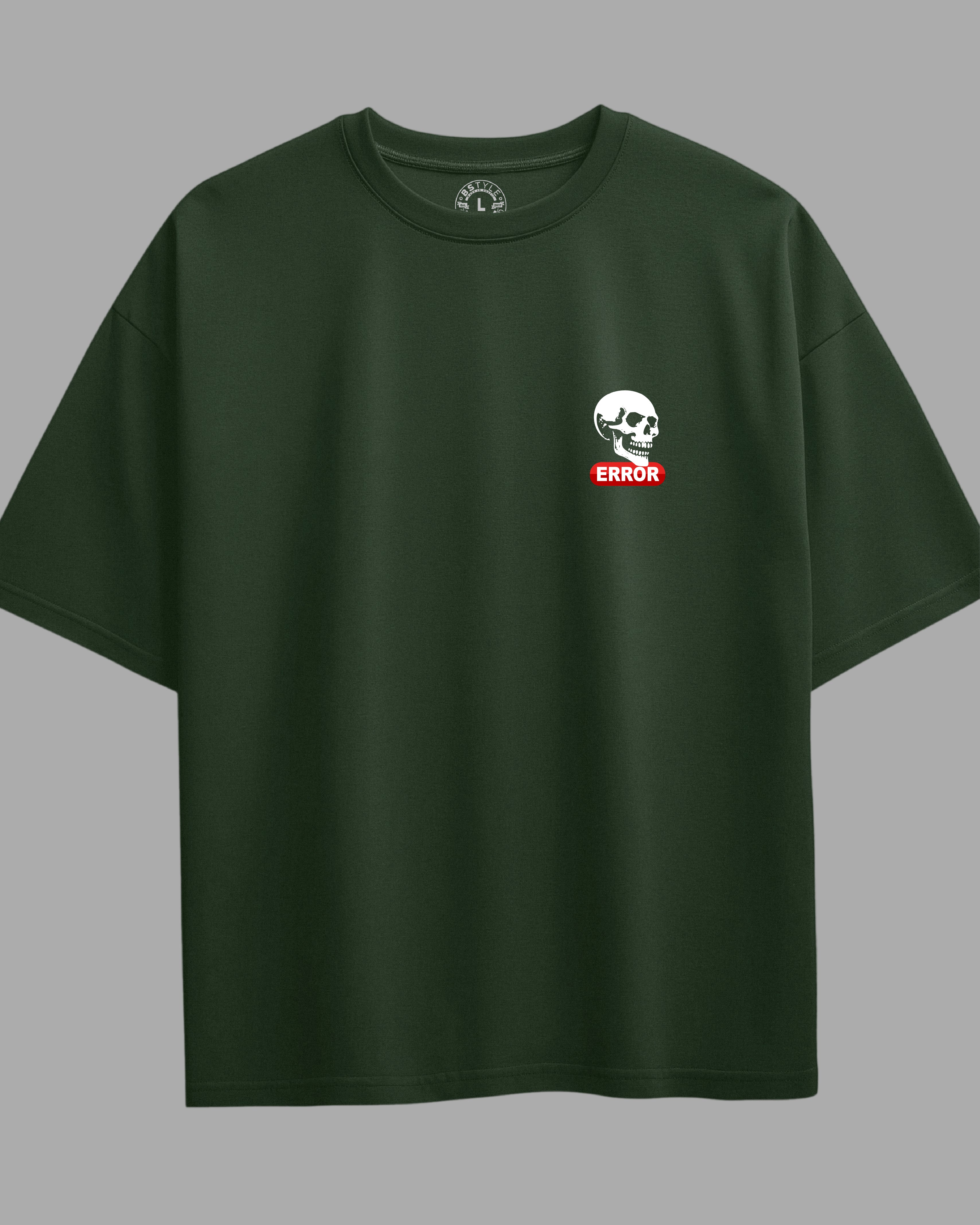 Oversized Exclusive - Error 404 Verde