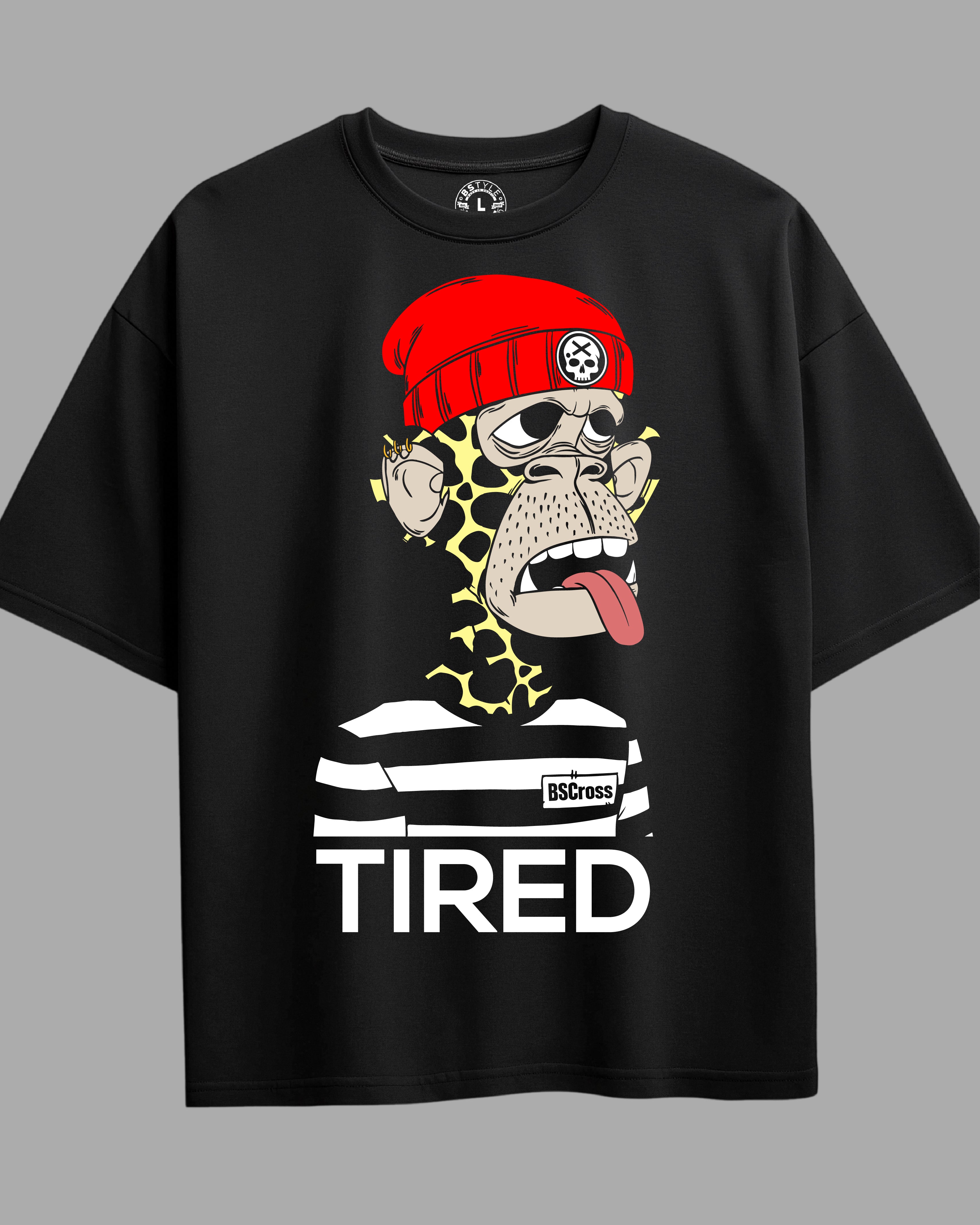 Oversized Exclusive - Tired Monkey Preta