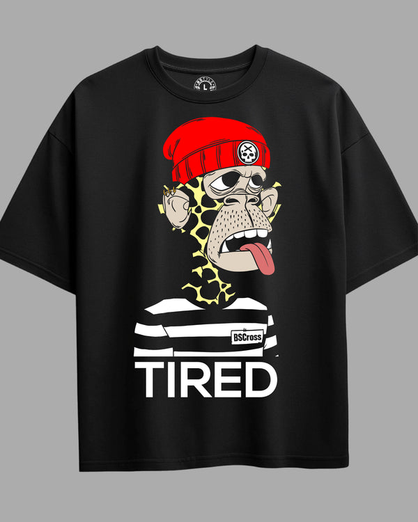 Oversized Exclusive - Tired Monkey Preta