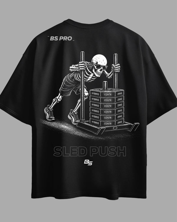 Oversized Exclusive - Hybrid Sled Push Preta