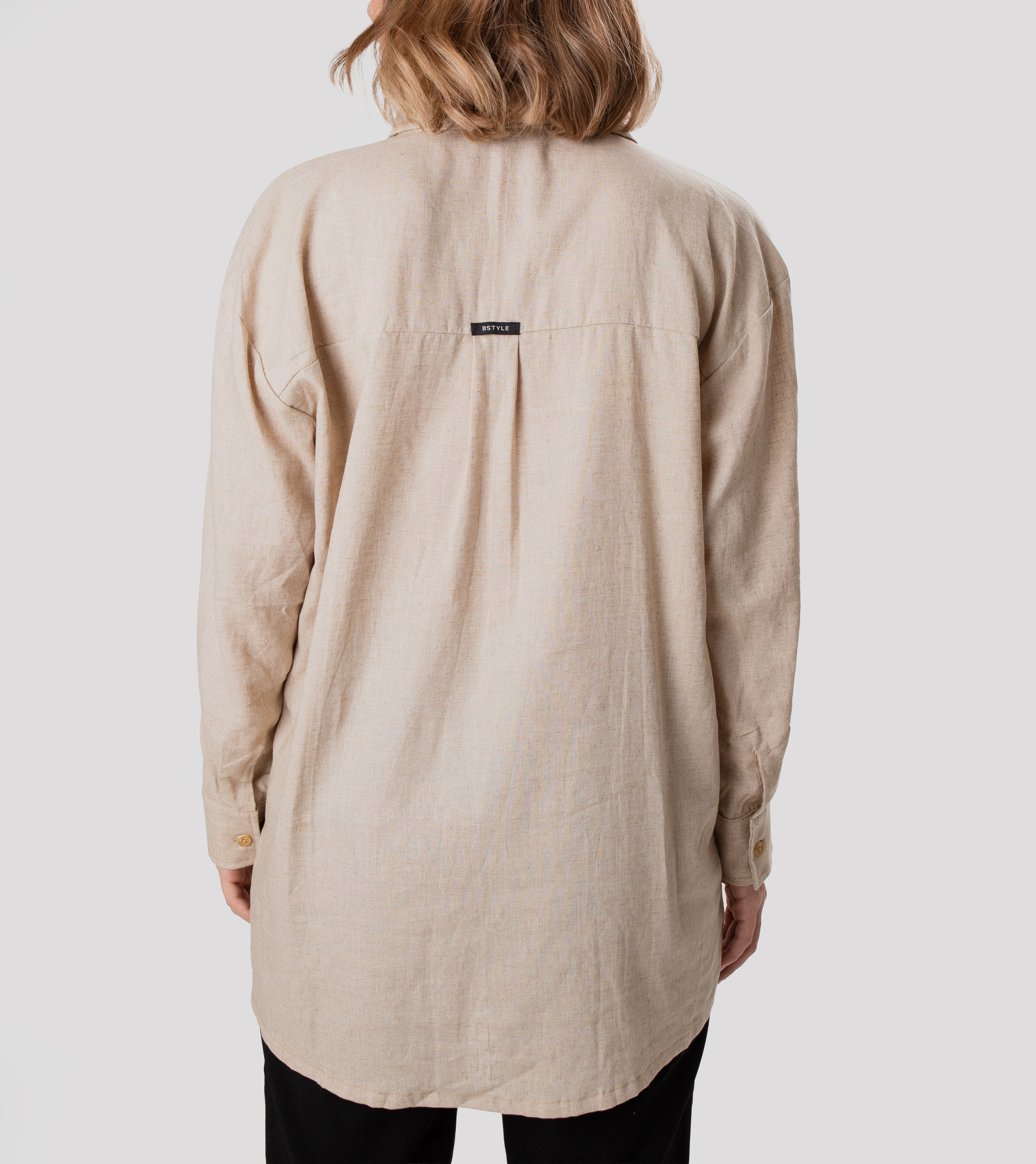 Camisa Miranda Manga Longa - Areia