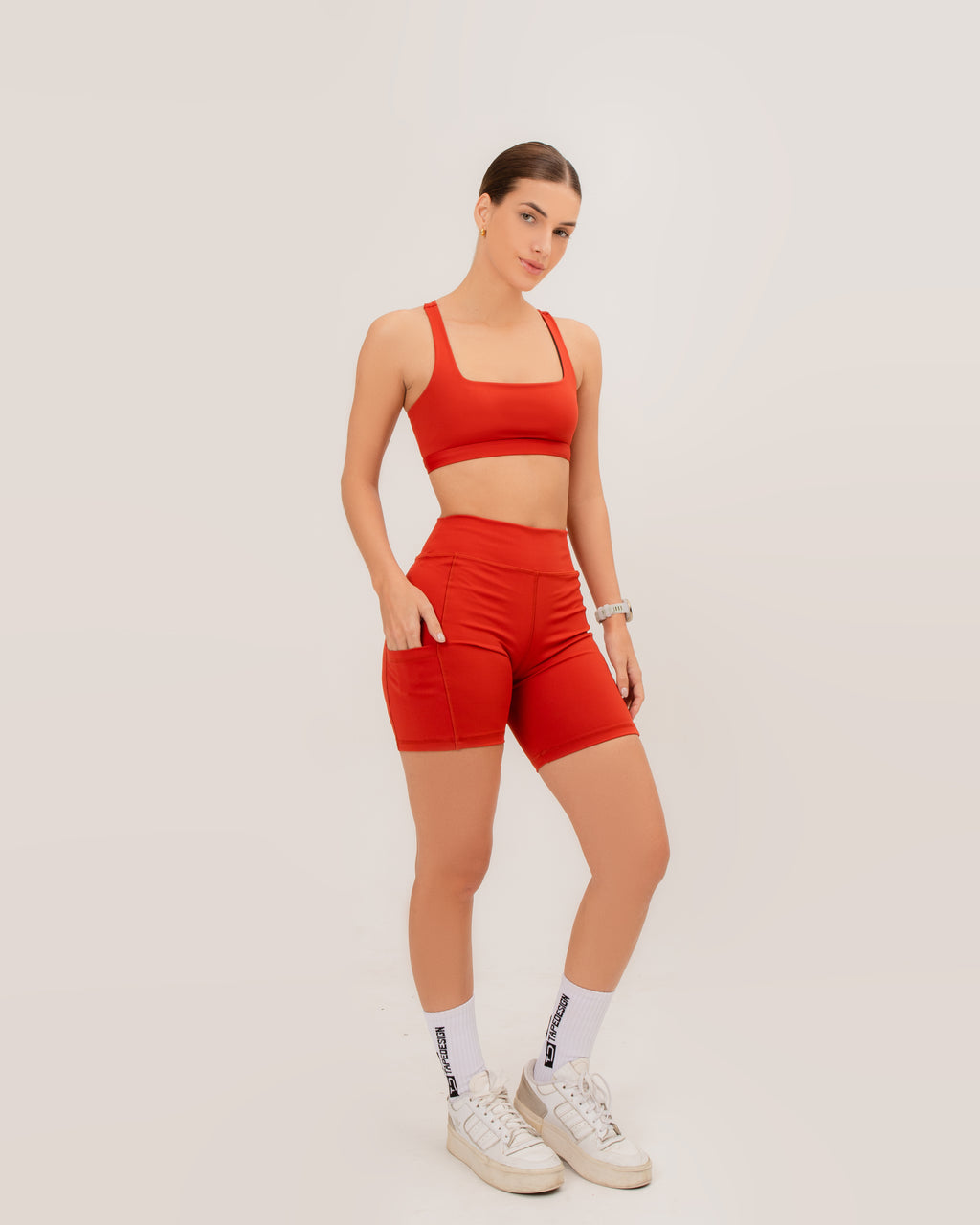 Short Fem Run c/ Bolso lateral - Ruber