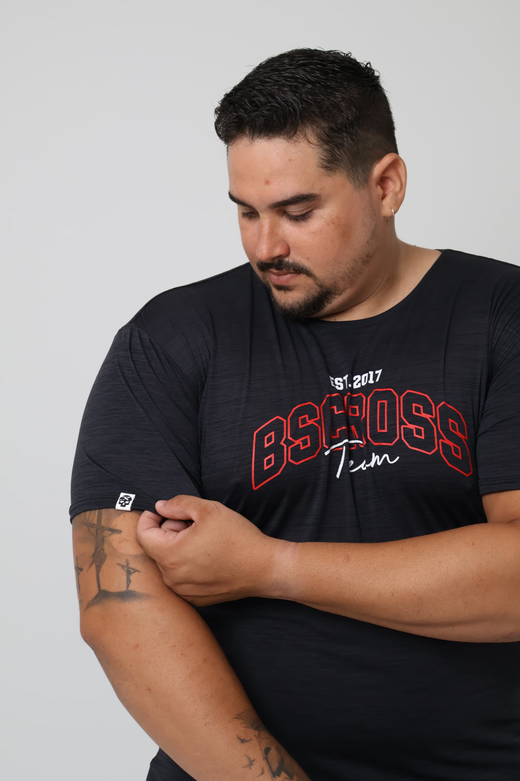 Cam Masc Plus Size - Preto