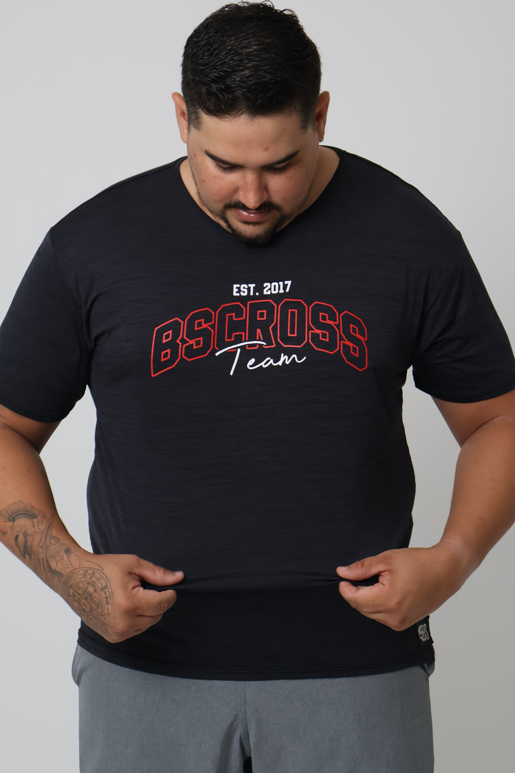 Cam Masc Plus Size - Preto