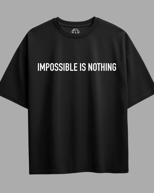Oversized Exclusive - Impossible Is Nothing Preta