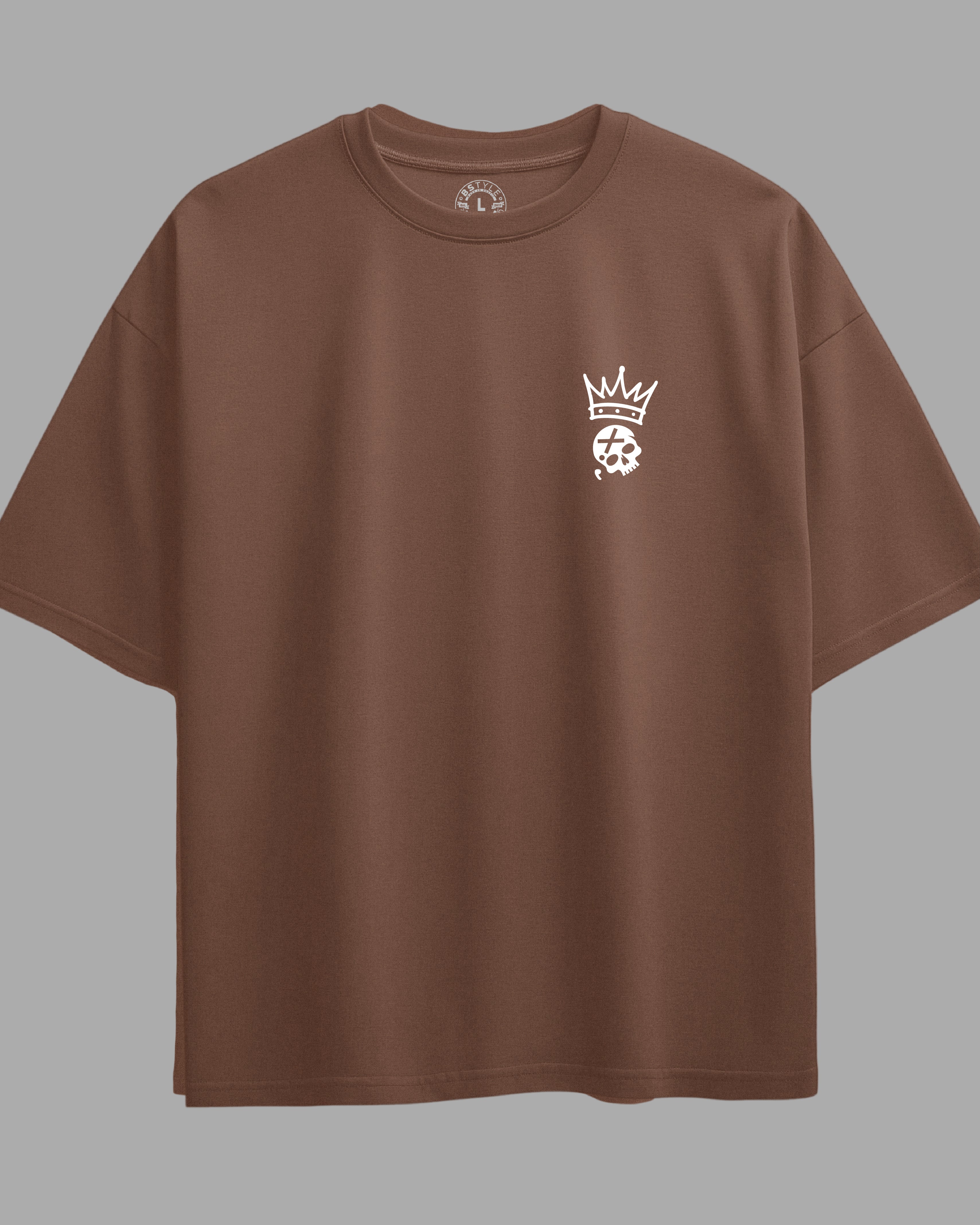 Oversized Exclusive - Jesus is The King Marrom