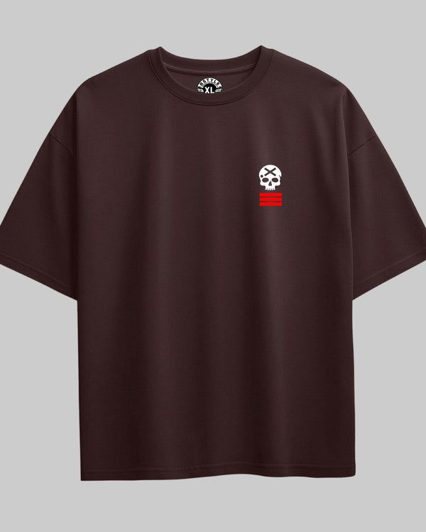 Oversized Exclusive - Military Old School Marrom