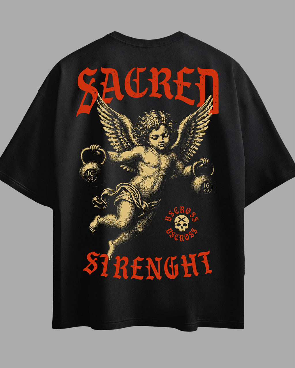Oversized Exclusive - Sacred Strenght Preta