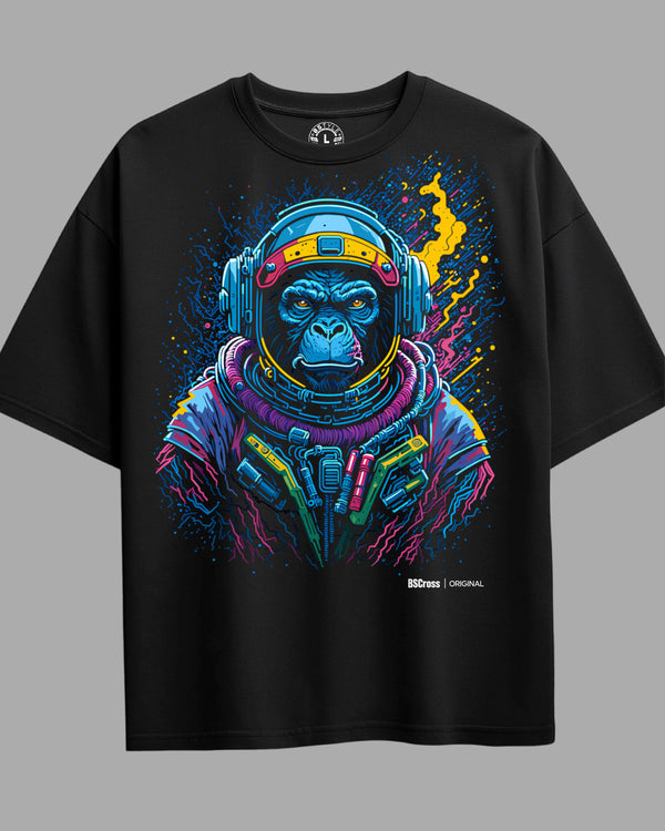 Oversized Exclusive - Space Monkey Preta
