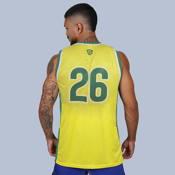 Regata  Brasil Copa 2k26 - Amarela