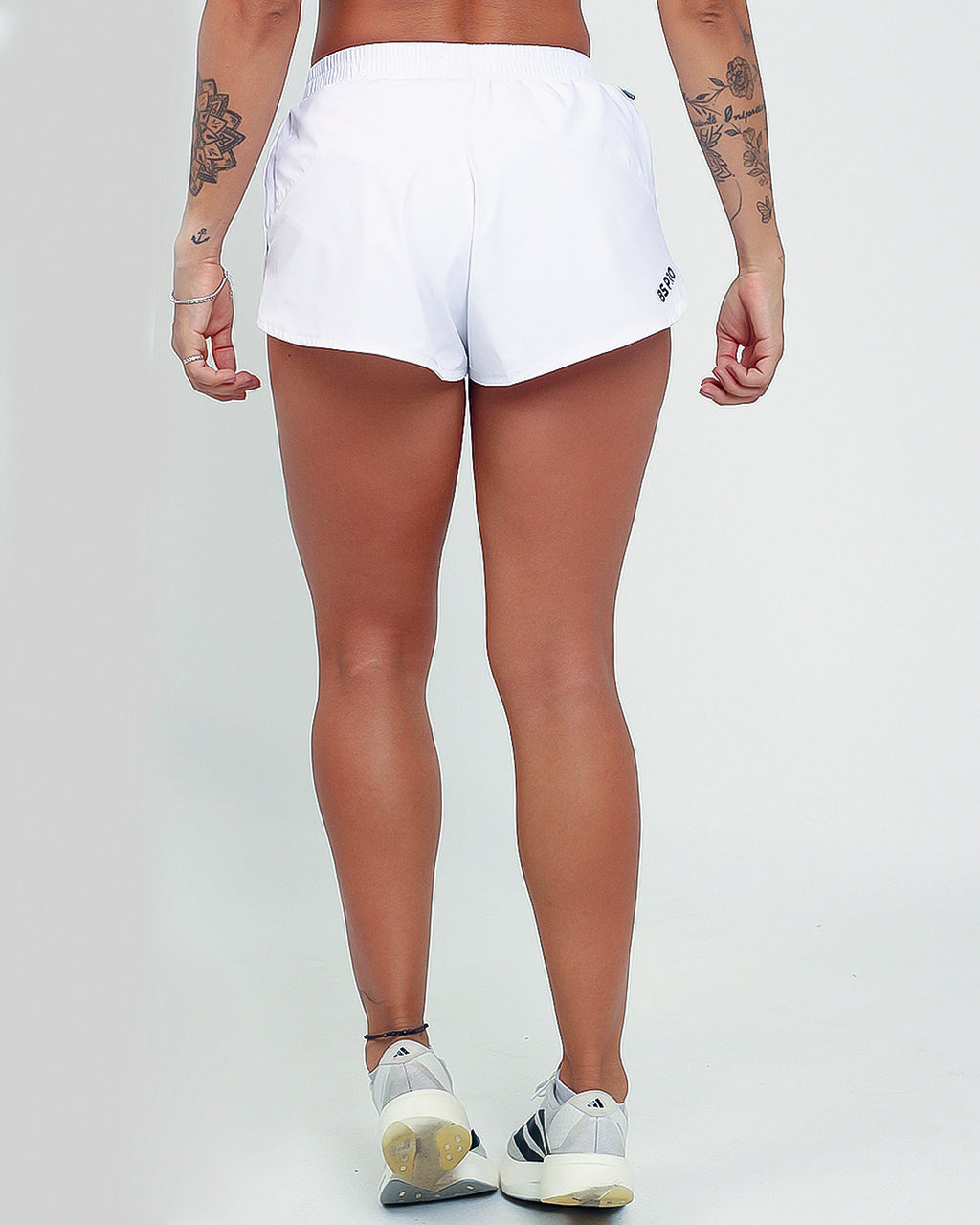 Short Fem Tactel Run - Branco