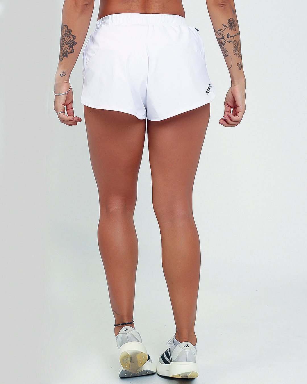 Short Fem Tactel Run - Branco