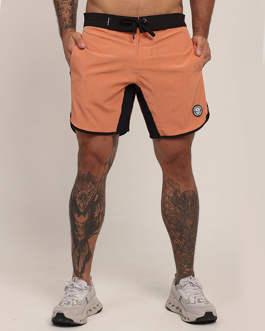 Bermuda Speed Contrastante - Mescla Orange