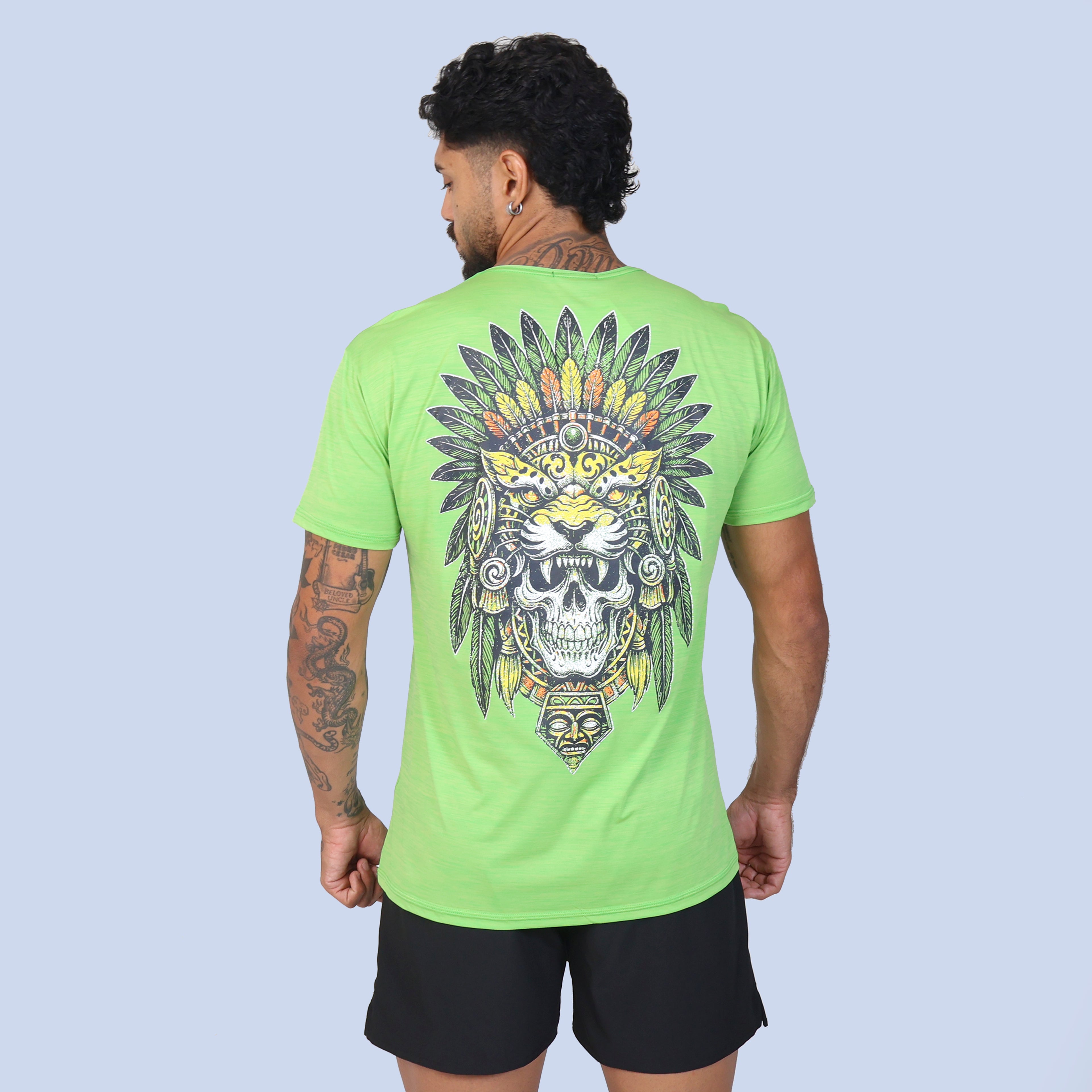 Cam Skull Asteca - Grass (Verde)