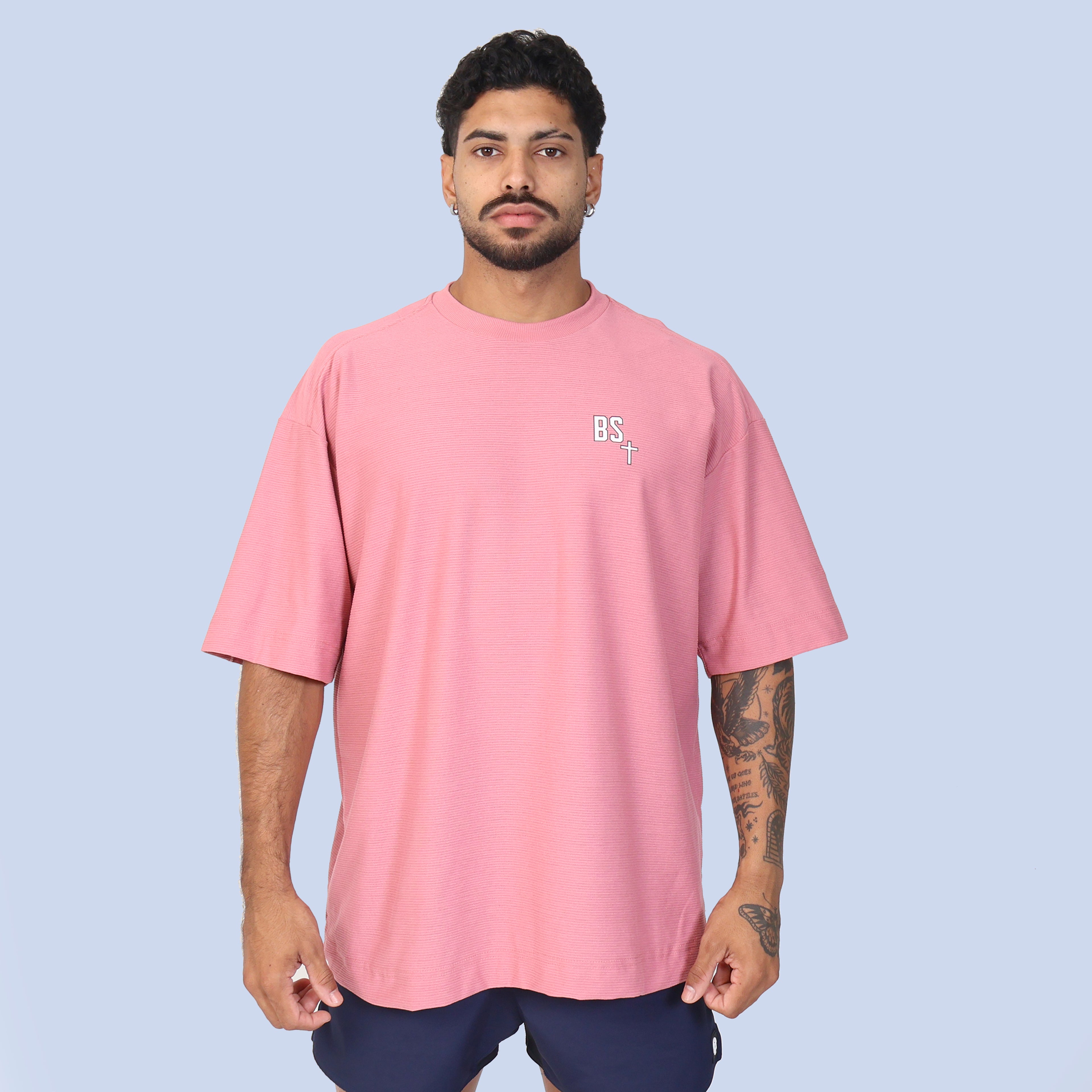 Big Oversized Cruz - Rosado