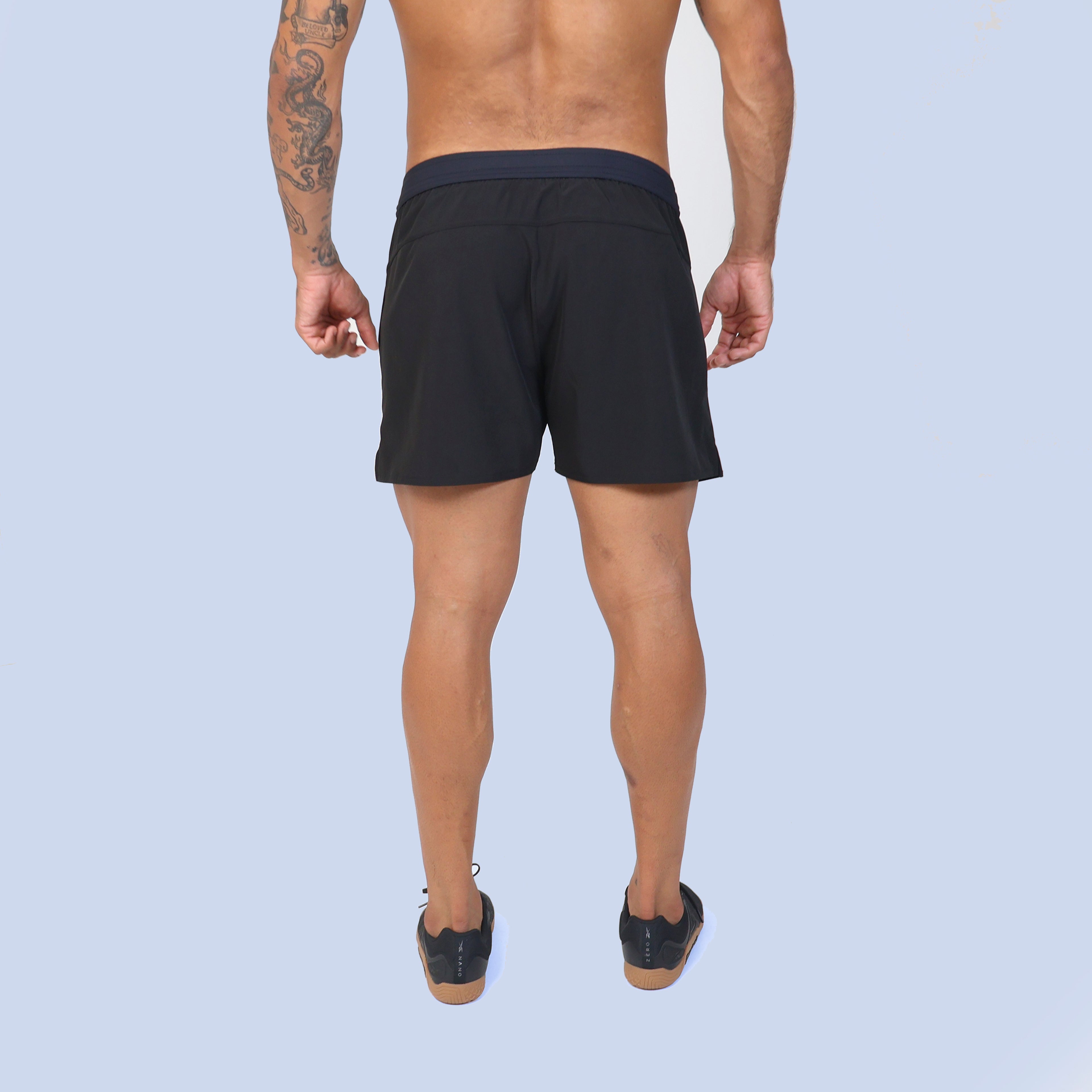 Short Curto c/ Bolso - Preto