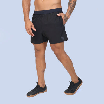 Short Curto c/ Bolso - Preto