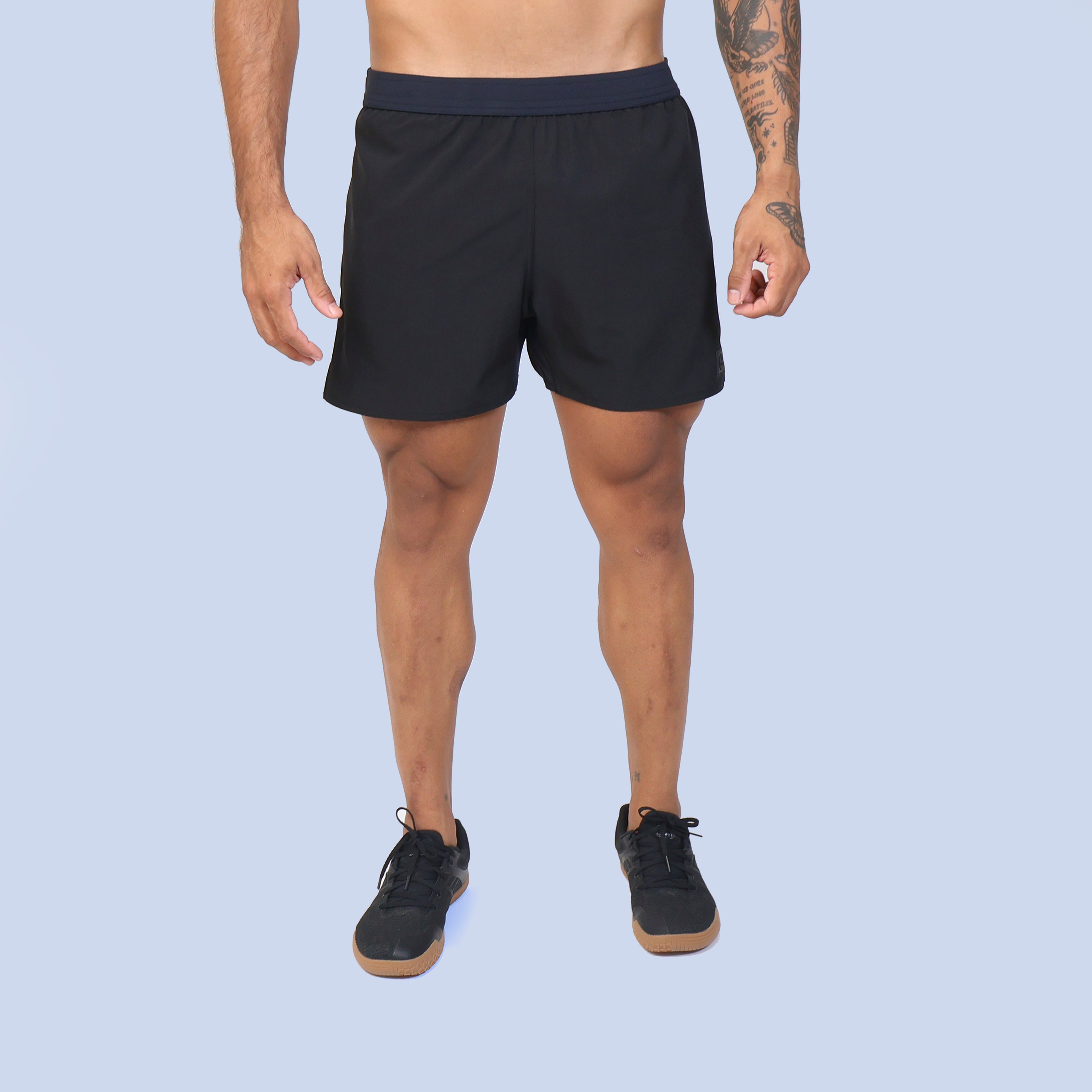 Short Curto c/ Bolso - Preto