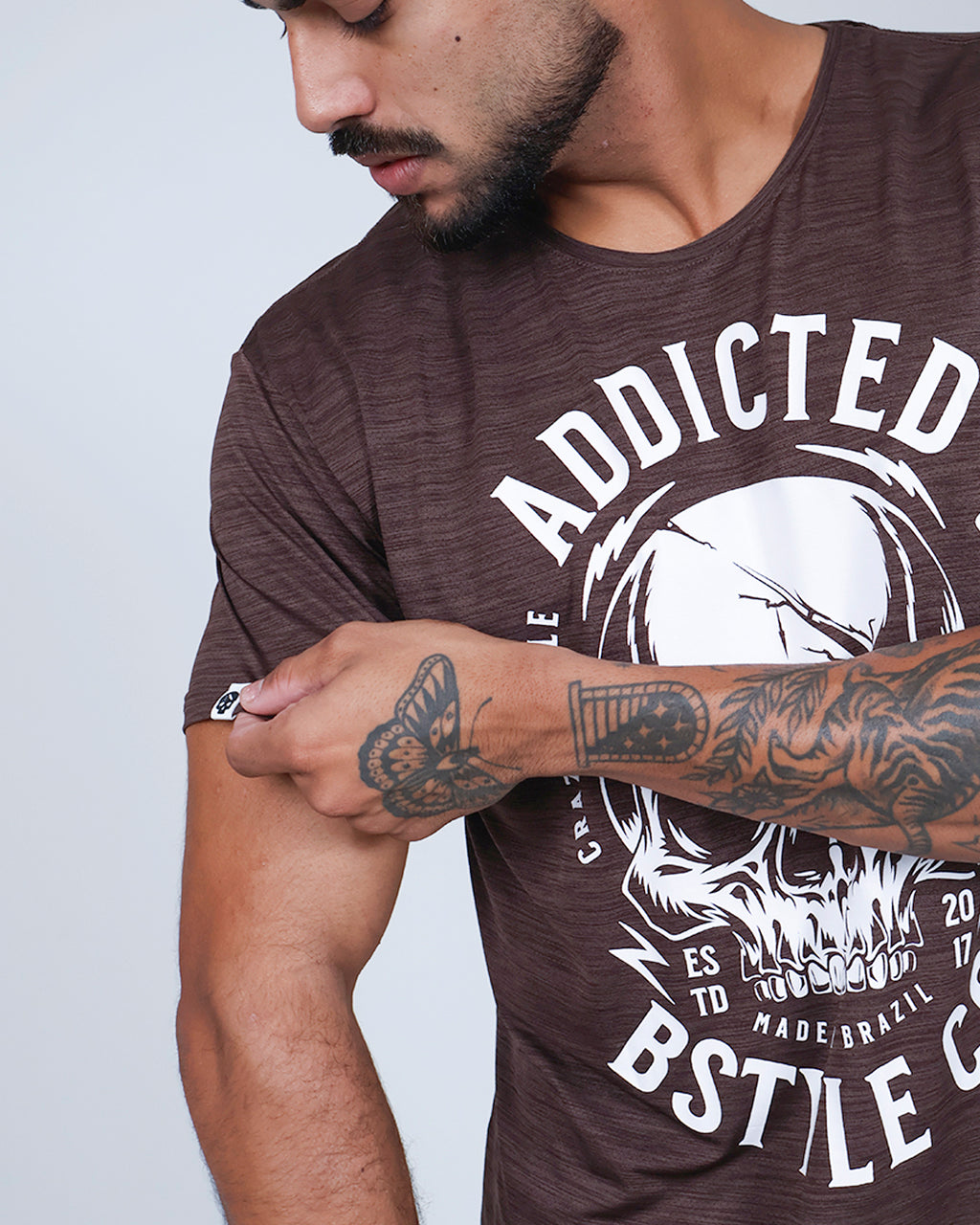 Cam Masc Addicted - Marron