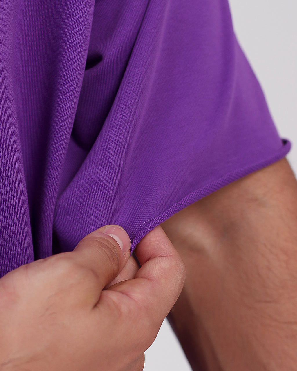 Camisa Big Oversized Skull Love - Roxo Hebe