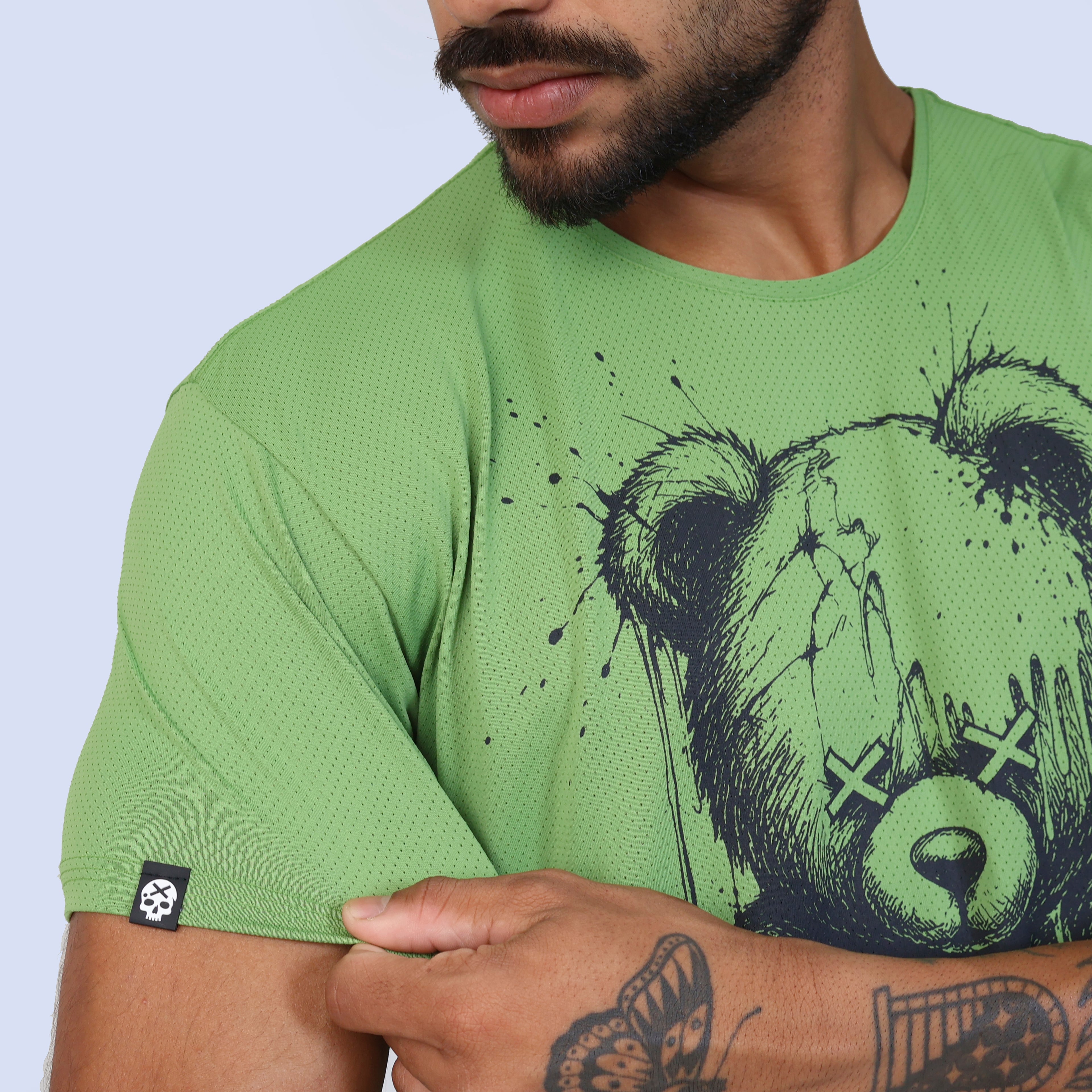 Camiseta BSCROSS BEAR - Verde