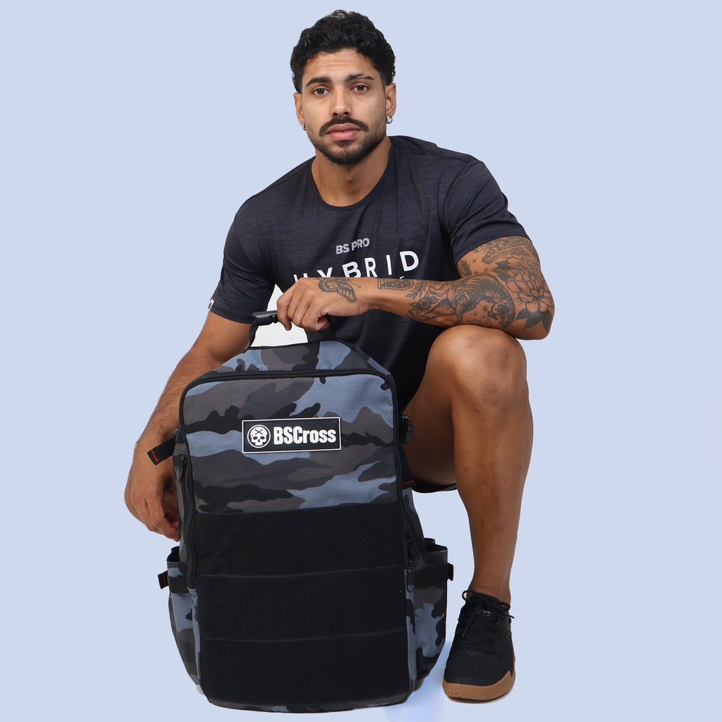 Mochila Elite II Bscross - Camuflado Cinza