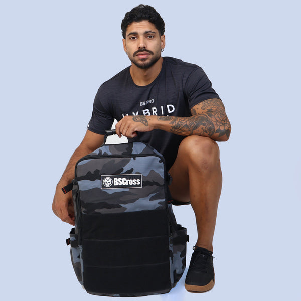Mochila Elite II Bscross - Camuflado Cinza