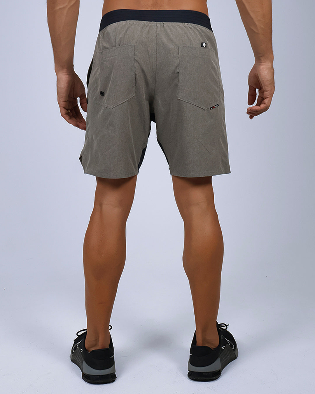 Short Masc c/ Bolso e Zíper - Concreto