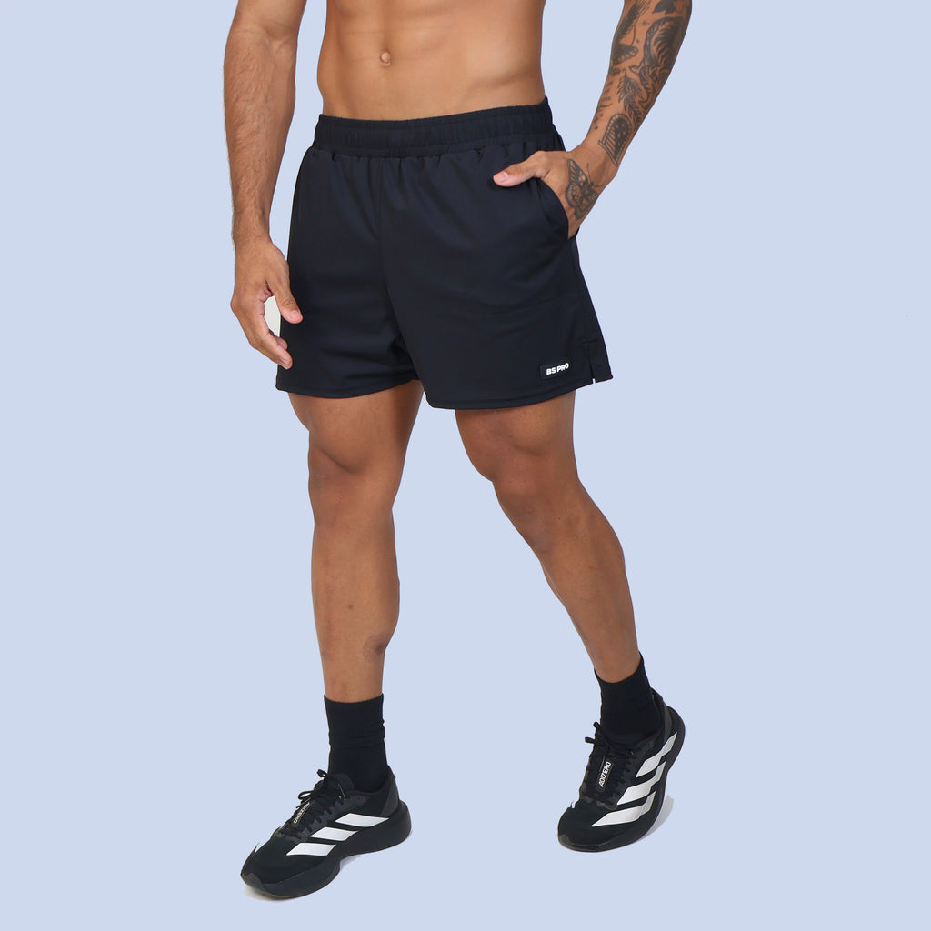 Short Curto HYBRID BS PRO - Preto