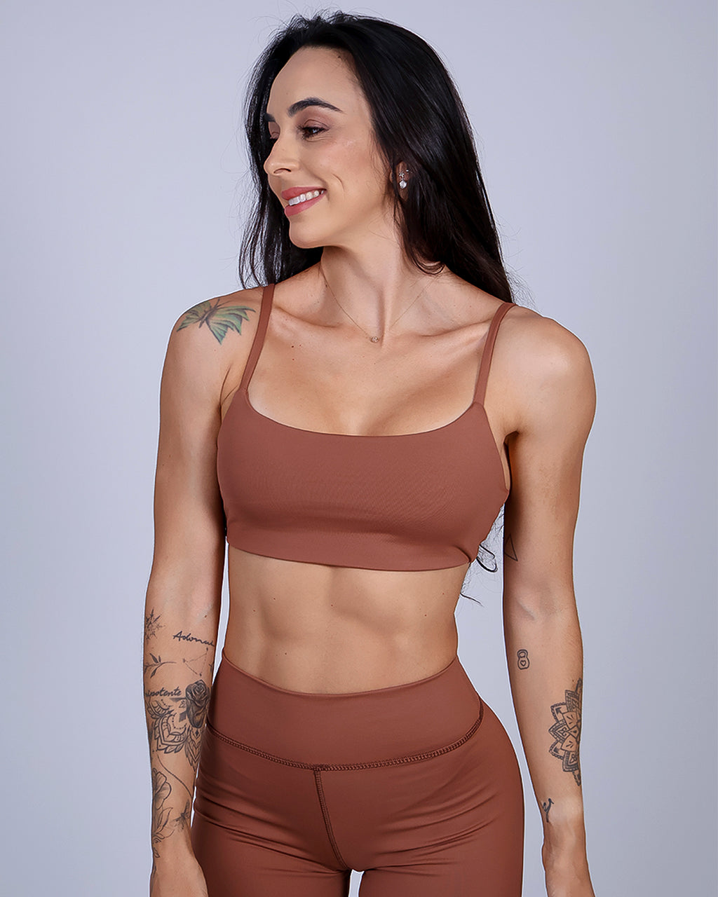 Top c/ Alça Básica - Cookie