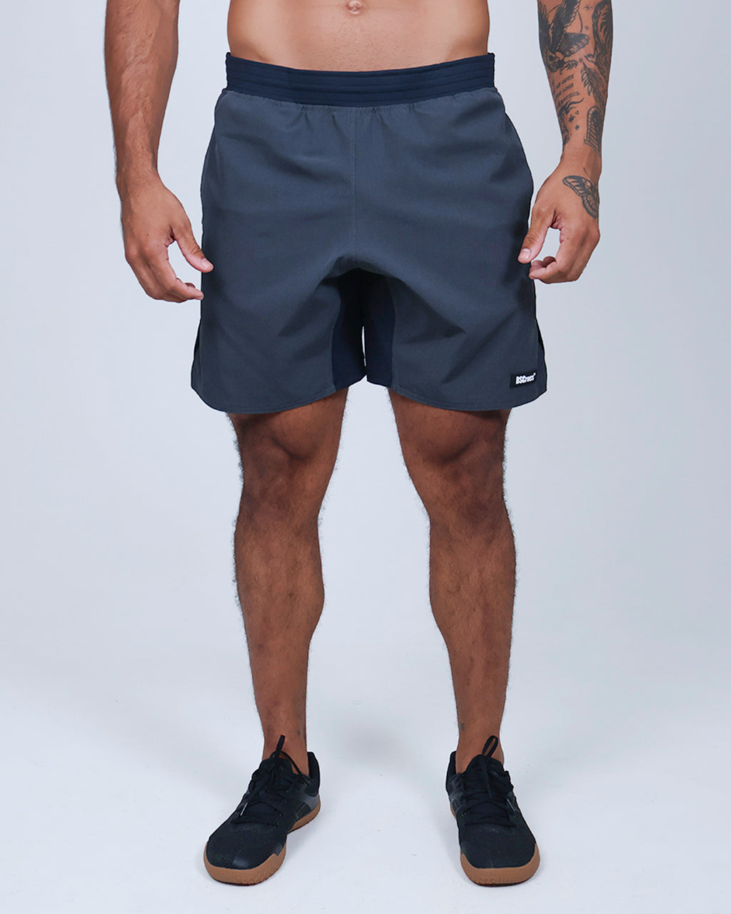 Short Masc Cós Estreito - Chumbo