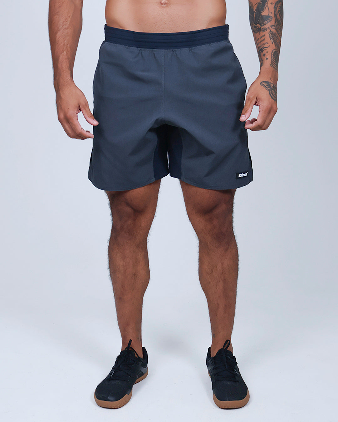 Short Masc Cós Estreito - Chumbo