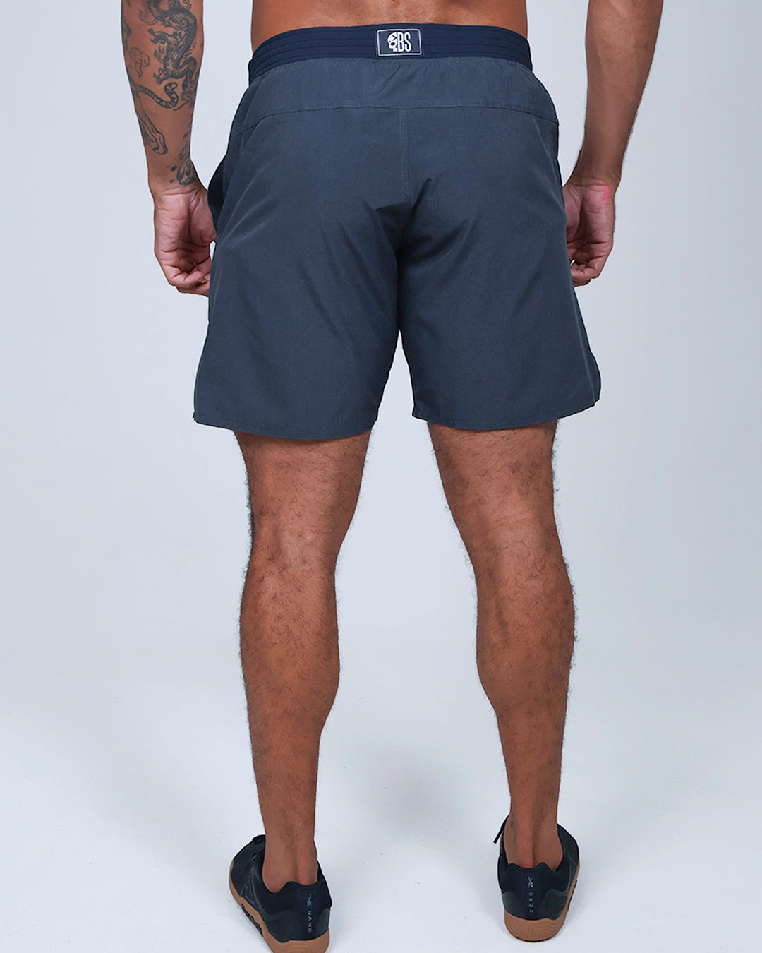 Short Masc Cós Estreito - Chumbo