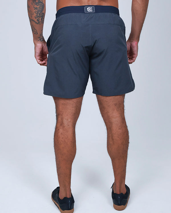 Short Masc Cós Estreito - Chumbo Mescla