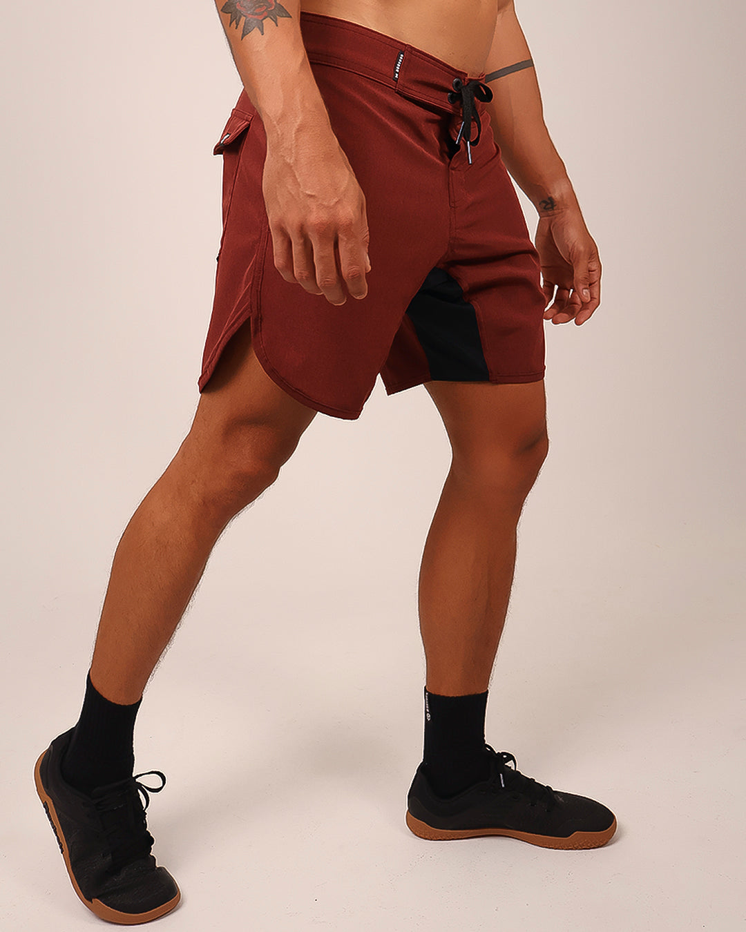 Berm Speed One Color - Mescla Vinho