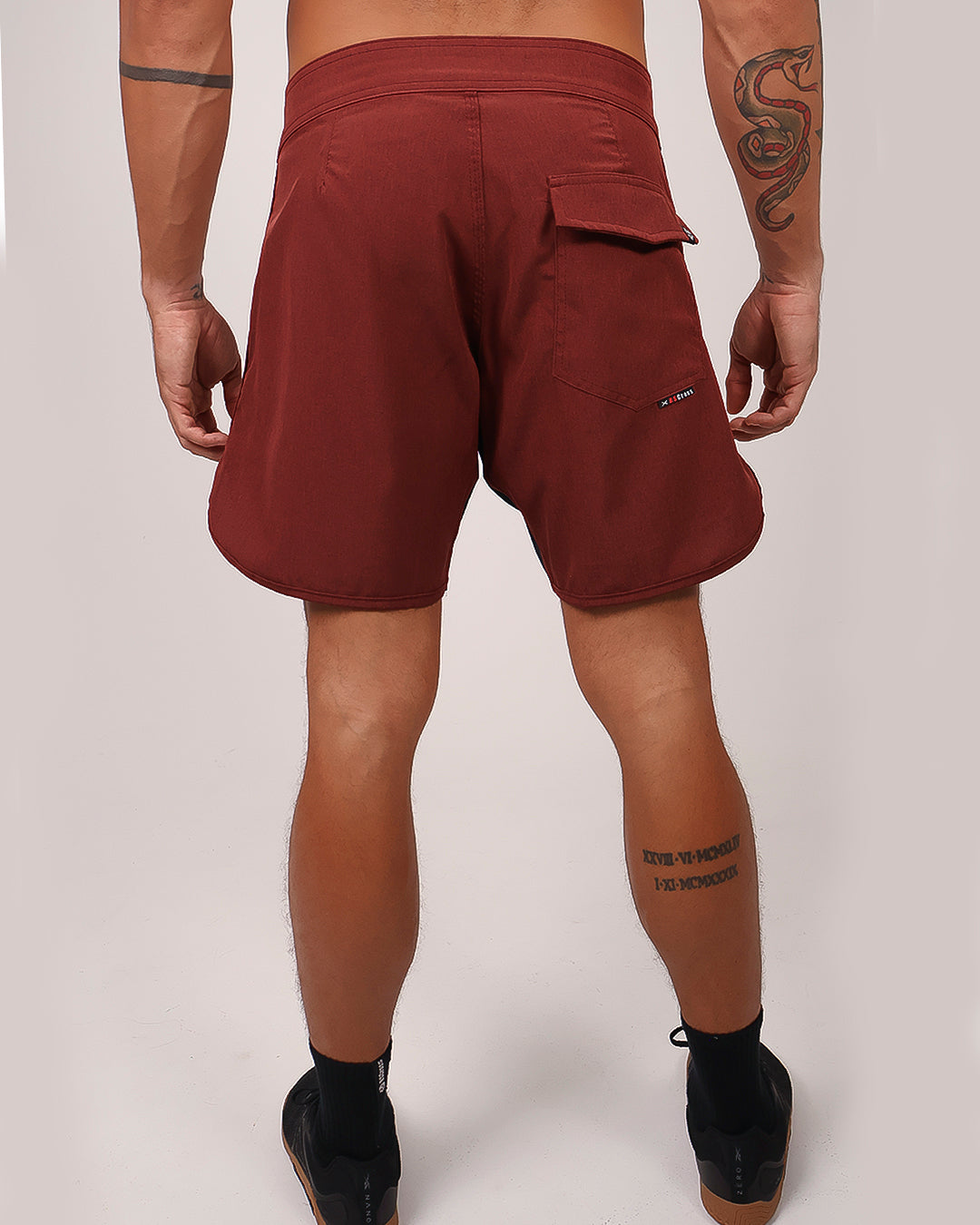 Berm Speed One Color - Mescla Vinho