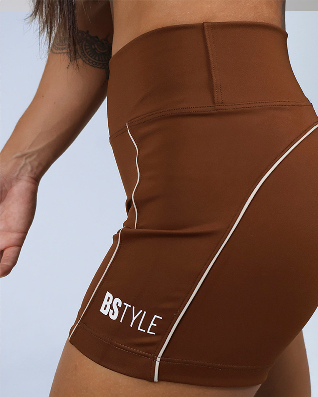 Short Fem Inter Levanta Bumbum c/ Debrum - Coffee