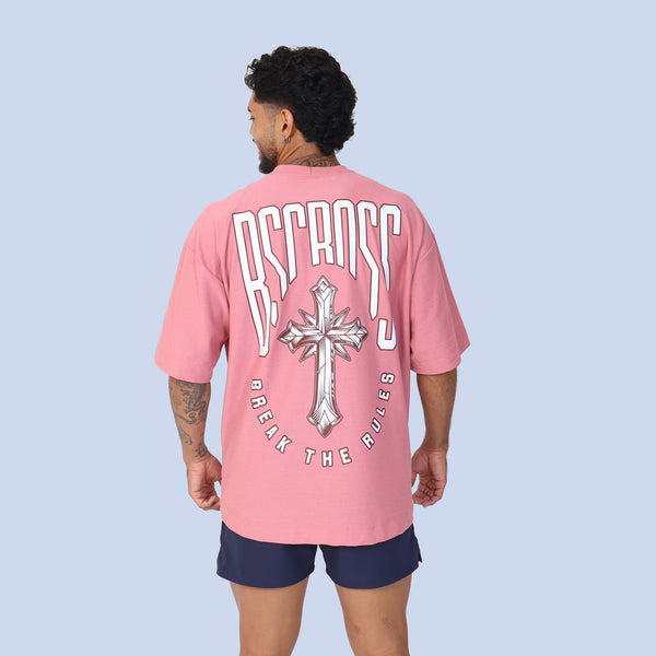 Big Oversized Cruz - Rosado