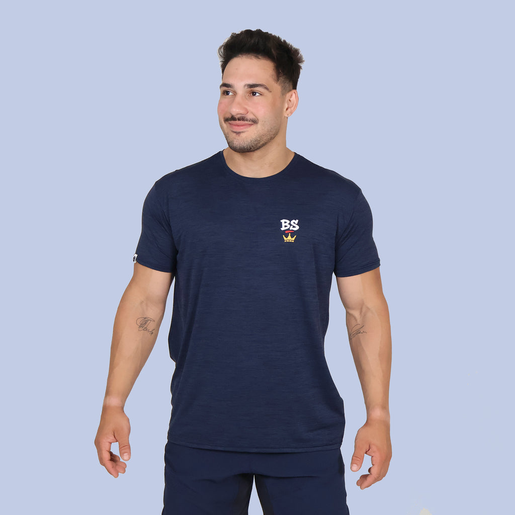 Camiseta Jesus The King - Marinho