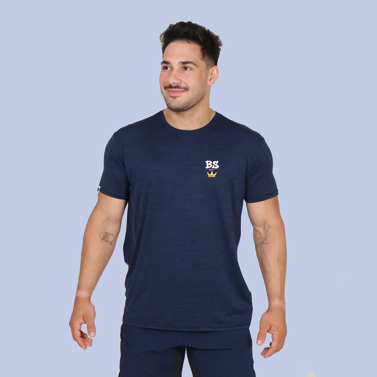 Camiseta Jesus The King - Marinho