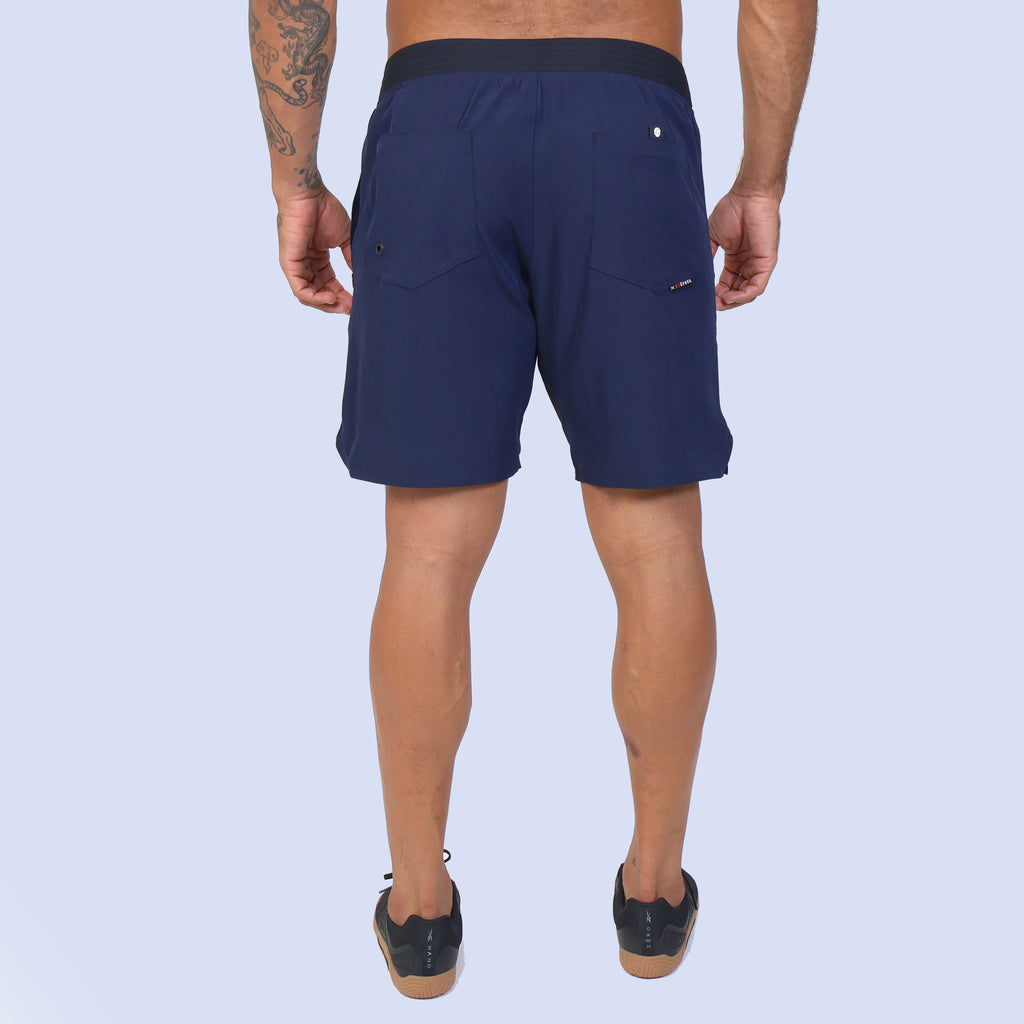 Short c/ Bolso e Zíper - Marinho