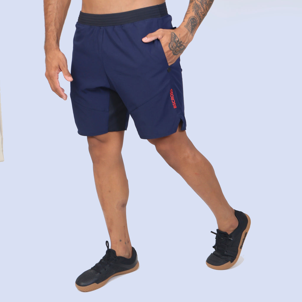 Short c/ Bolso e Zíper - Marinho
