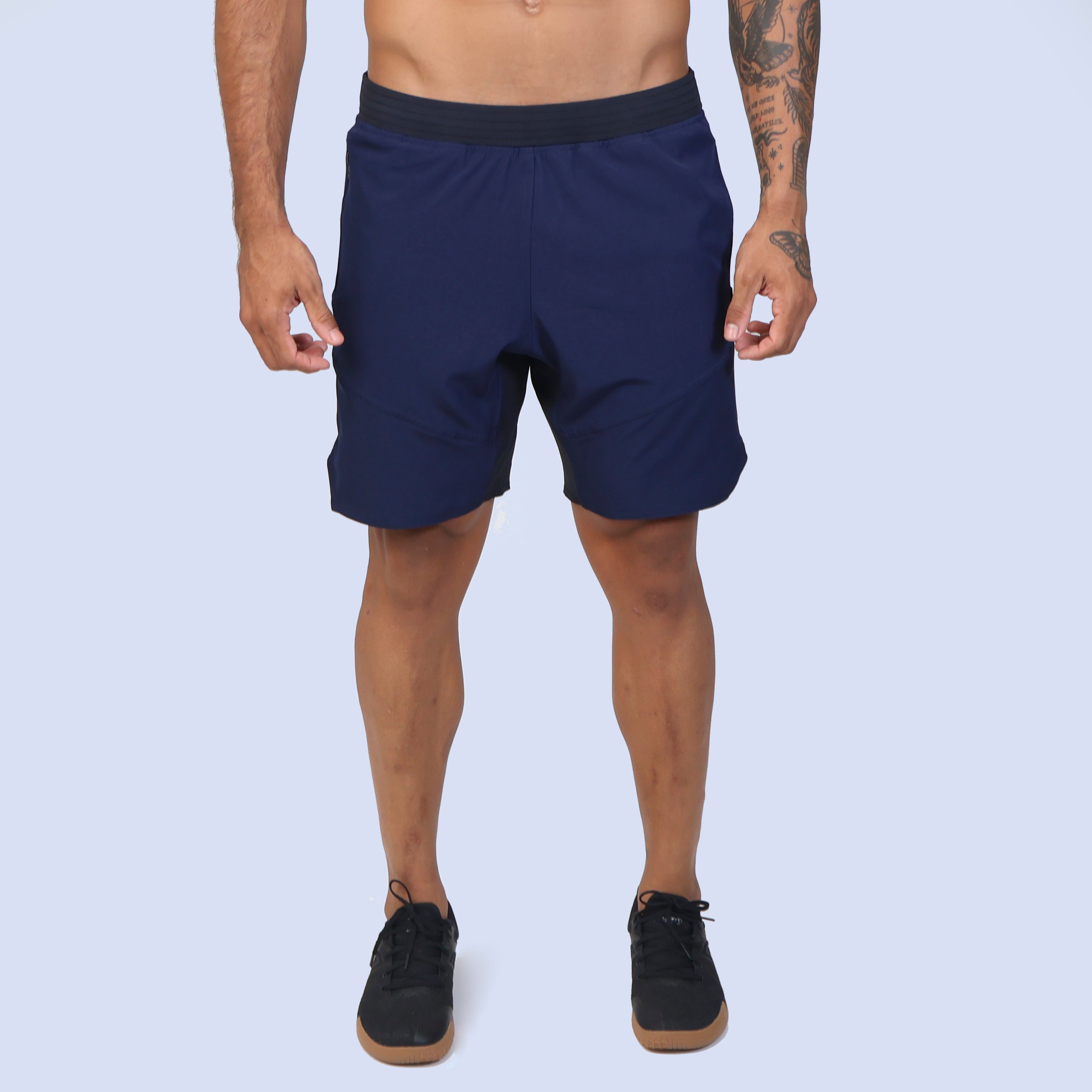 Short c/ Bolso e Zíper - Marinho