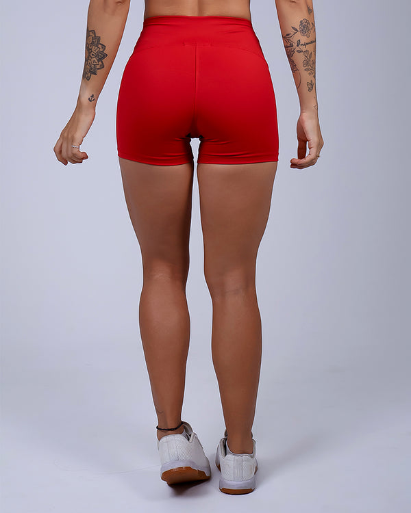 Short Inter Cintura Alta - Pimenta