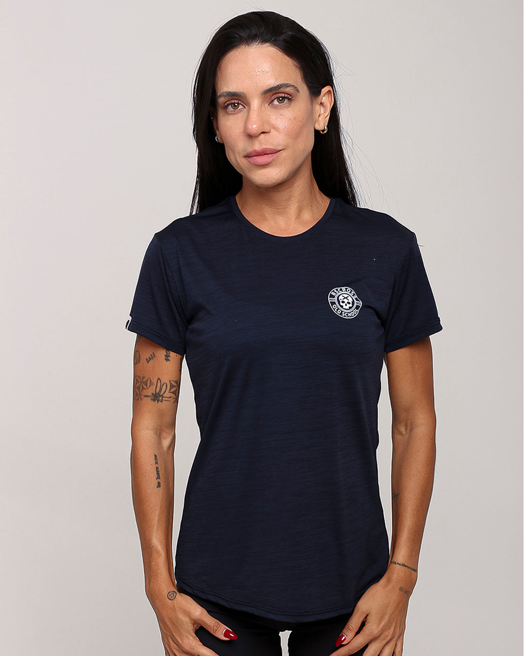 Cam Fem Old School - Marinho