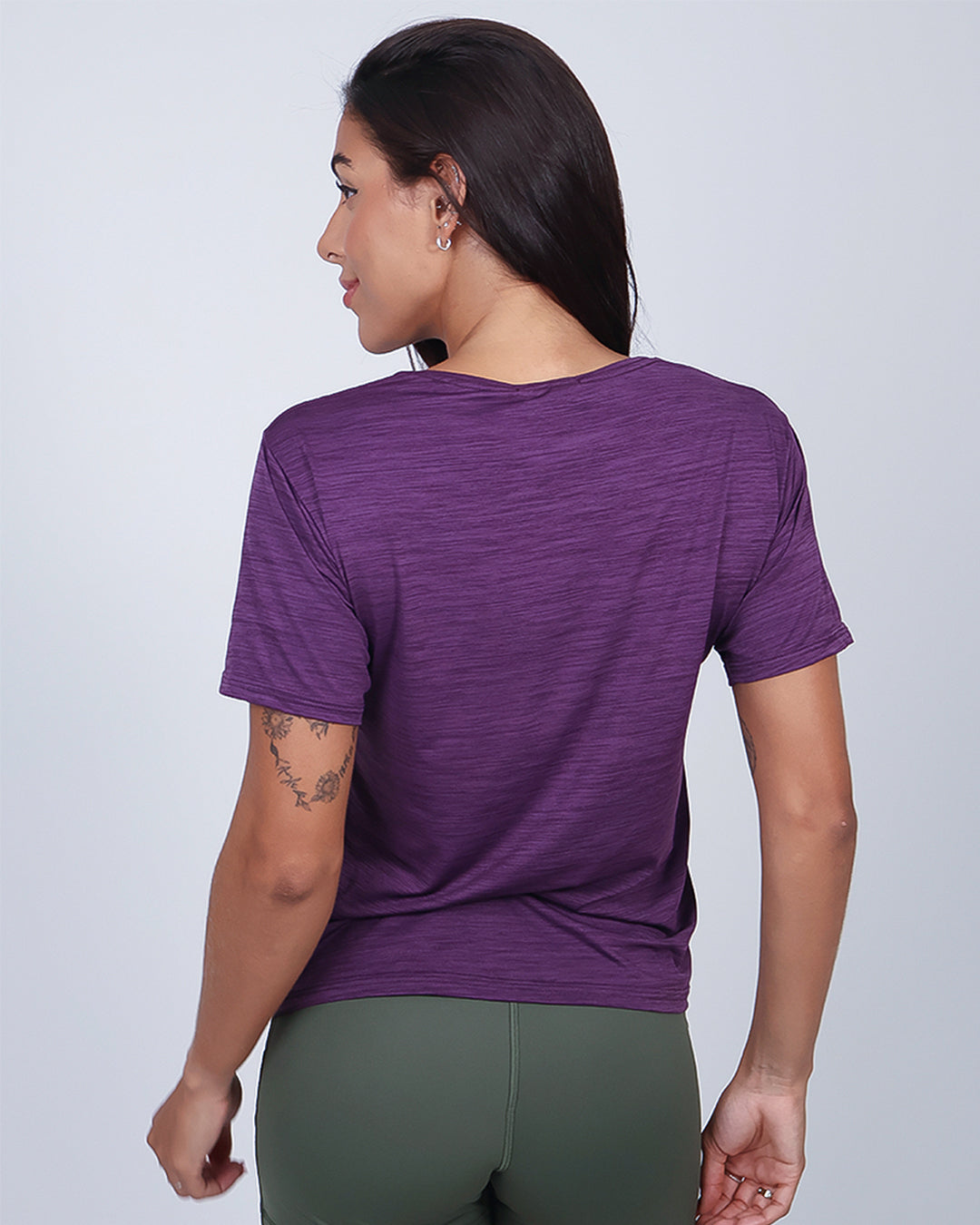 T-Shirt Feminina - Berinjela